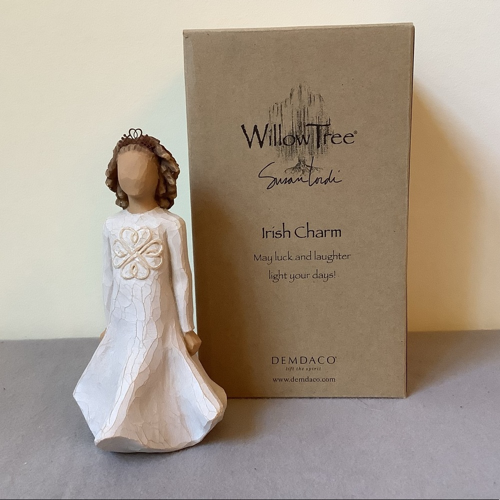 Willow Tree “Irish Charm” figurine with original box.